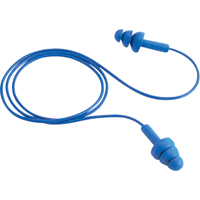 Bouchons d'oreilles prémoulés E-A-R<sup>MC</sup> Ultrafit<sup>MC</sup> , Avec cordon, Taille unique, Vrac - Sac en poly, NRR dB NRR 25 dB SH113 | Pronet Distribution