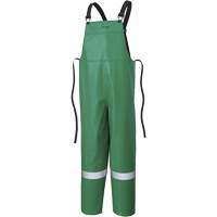 CA-43<sup>®</sup> FR Chemical- & Acid-Resistant Safety Bib Pants, Small, Green SHB227 | Pronet Distribution