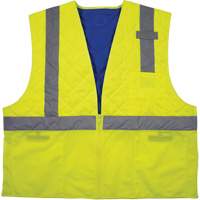 Chill-Its 6668 Safety Cooling Vest, Small, High Visibility Lime-Yellow SHB413 | Pronet Distribution