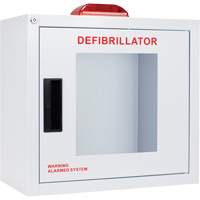 Standard Large AED Cabinet with Alarm & Strobe, Zoll AED Plus<sup>®</sup>/Zoll AED 3™/Cardio-Science/Physio-Control For, Non-Medical SHC002 | Pronet Distribution