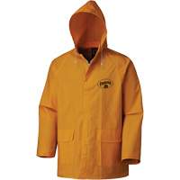 Flame-Resistant Rain Suit, Polyester/PVC, X-Small, Yellow SHE493 | Pronet Distribution