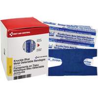 Pansements bleus détectables par détecteurs de métaux pour jointures, Jointures, Tissu détectable, Stérile SHE881 | Pronet Distribution