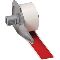 All-Weather Permanent Adhesive Label Tape, Vinyl, Red, 1" Width SHF060 | Pronet Distribution