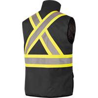 Veste de sécurité imperméable, isolée et chauffée, Unisexe, Petit, Noir SHH600 | Pronet Distribution
