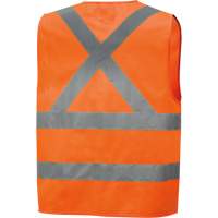 Veste de sécurité haute visibilité en tricot chaîne, Orange haute visibilité, Petit, Polyester, CSA Z96 classe 2 - niveau 2 SHI011 | Pronet Distribution