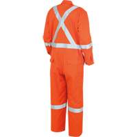 "The Rock" FR-Tech<sup>®</sup> High Visibility FR/Arc Rated Coveralls, Size 36, High Visibility Orange, 10 cal/cm² SHI194 | Pronet Distribution