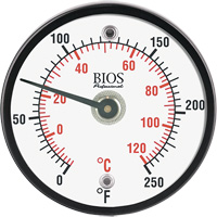 Thermomètre de surface magnétique, Sans contact, Analogique, 0-250°F (-20-120°C) SHI600 | Pronet Distribution