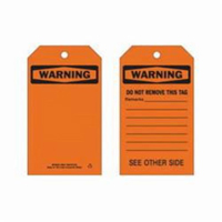 Self-Laminating Safety Tags, Polyester, 4" W x 7" H, English SX811 | Pronet Distribution