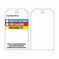 Self-Laminating Right-To-Know Tags, Polyester, 3" W x 5-3/4" H, English SX834 | Pronet Distribution