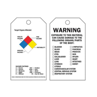 Étiquettes auto-plastifiantes du droit à l'information, Polyester, 3" la x 5-3/4" h, Anglais SX837 | Pronet Distribution