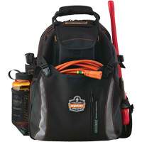Arsenal<sup>®</sup> 5843 Tool Backpack, 13-1/2" L x 8-1/2" W, Black, Polyester TEQ972 | Pronet Distribution