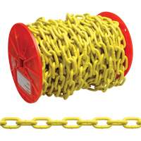 Proof Coil Chain, Low Carbon Steel, 3/16" x 100' (30.4 m) L, Grade 30, 800 lbs. (0.4 tons) Load Capacity TTB312 | Pronet Distribution