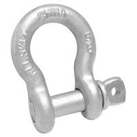 Anchor Shackle, 1/4", Screw Pin, Hot Dip Galvanized TTB835 | Pronet Distribution