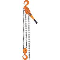 KLP Series Lever Chain Hoists, 5' Lift, 12000 lbs. (6 tons) Capacity, Steel Chain UAW096 | Pronet Distribution