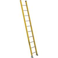Industrial Extra Heavy-Duty Straight Ladders (5600 Series), 10', Fibreglass, 375 lbs., CSA Grade 1AA VC269 | Pronet Distribution