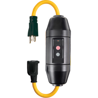 Cordons avec disjoncteur de fuite à la terre en ligne, 120 V, 20 A, Cordon de  XA466 | Pronet Distribution