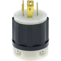 Industrial Grade Locking Device, Nylon, 20 Amps, 125 V/250 V, L14-20P XA890 | Pronet Distribution