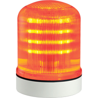 Streamline<sup>®</sup> Modular Multifunctional LED Beacons, Continuous/Flashing/Rotating, Amber XE717 | Pronet Distribution